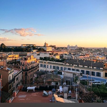 Spanish Steps Rome View Eksteriør billede