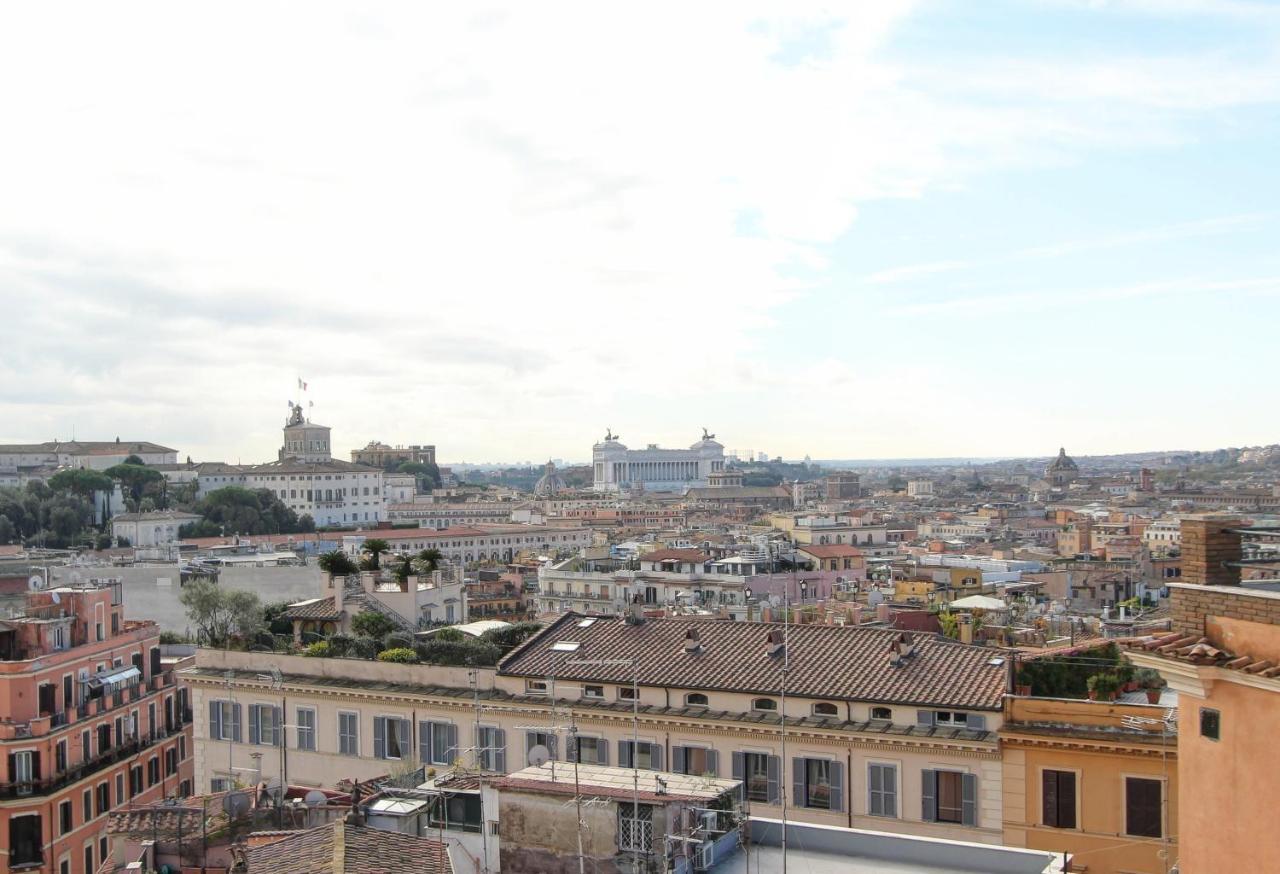 Spanish Steps Rome View Eksteriør billede