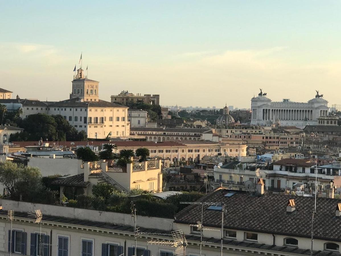 Spanish Steps Rome View Eksteriør billede
