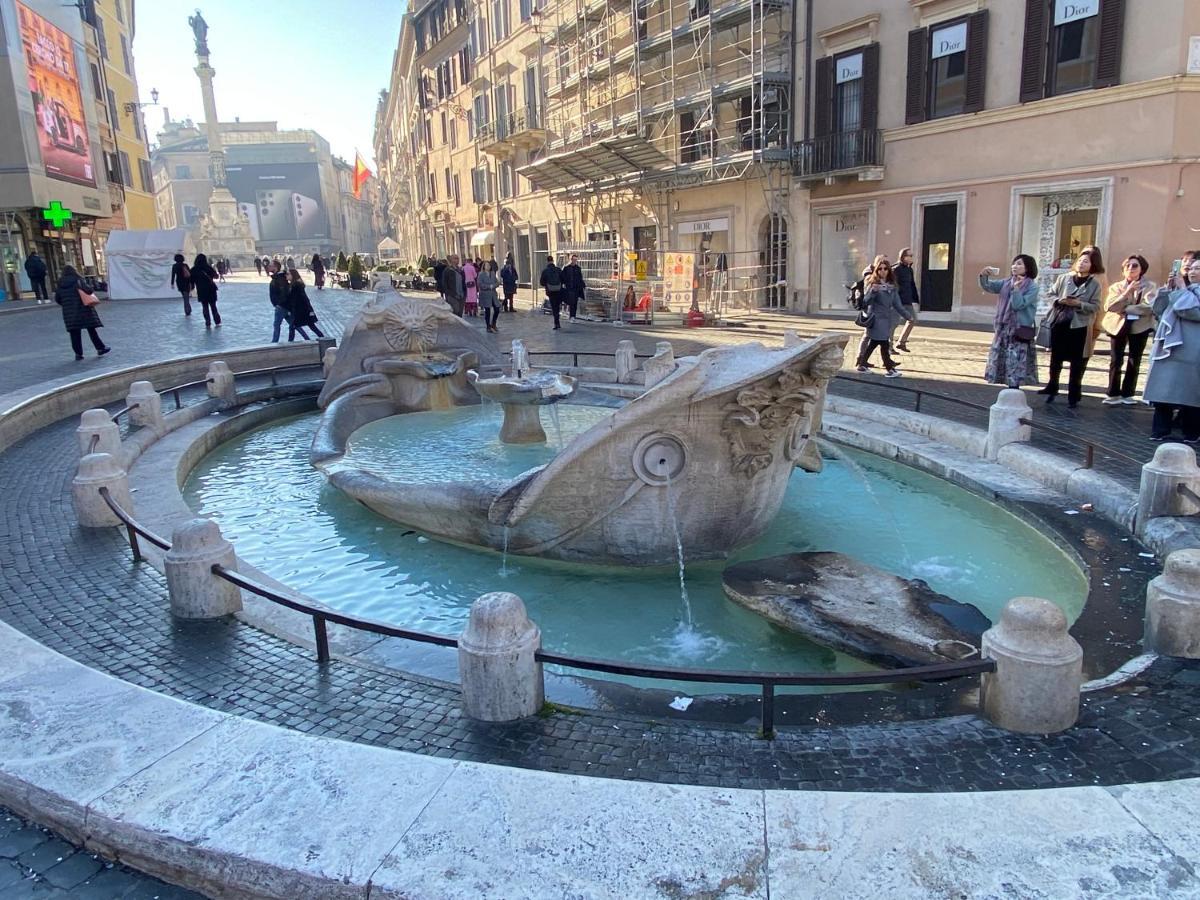 Spanish Steps Rome View Eksteriør billede