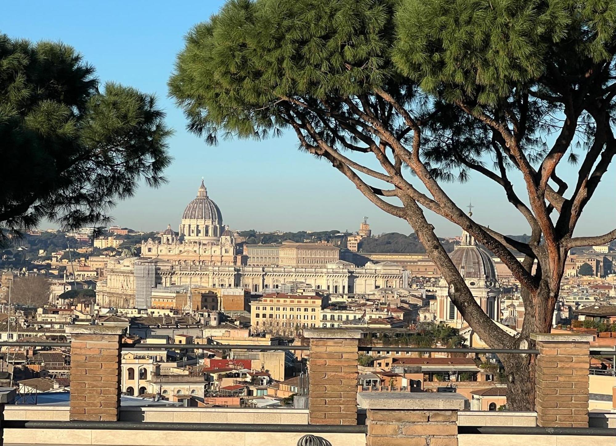 Spanish Steps Rome View Eksteriør billede
