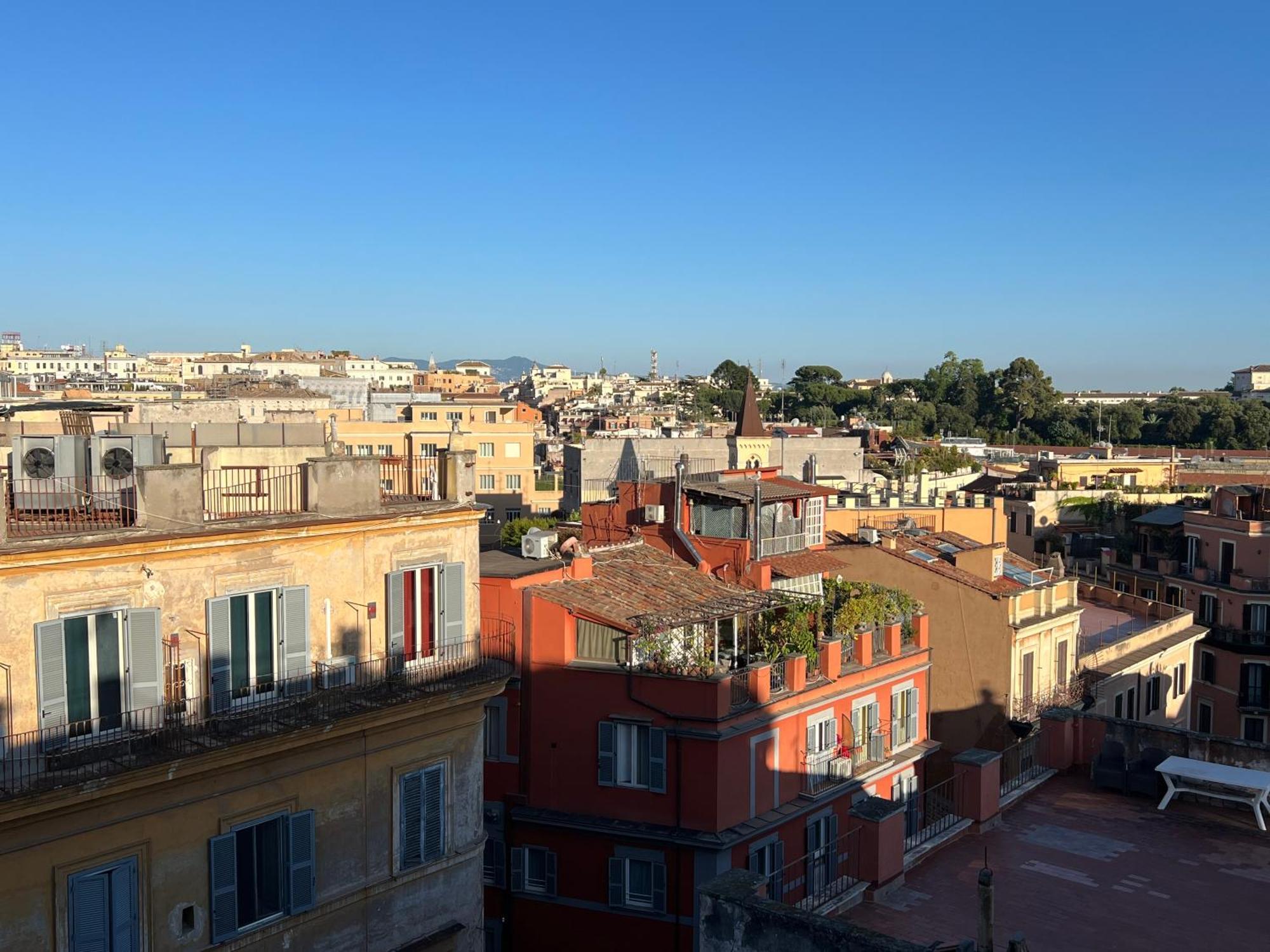 Spanish Steps Rome View Eksteriør billede