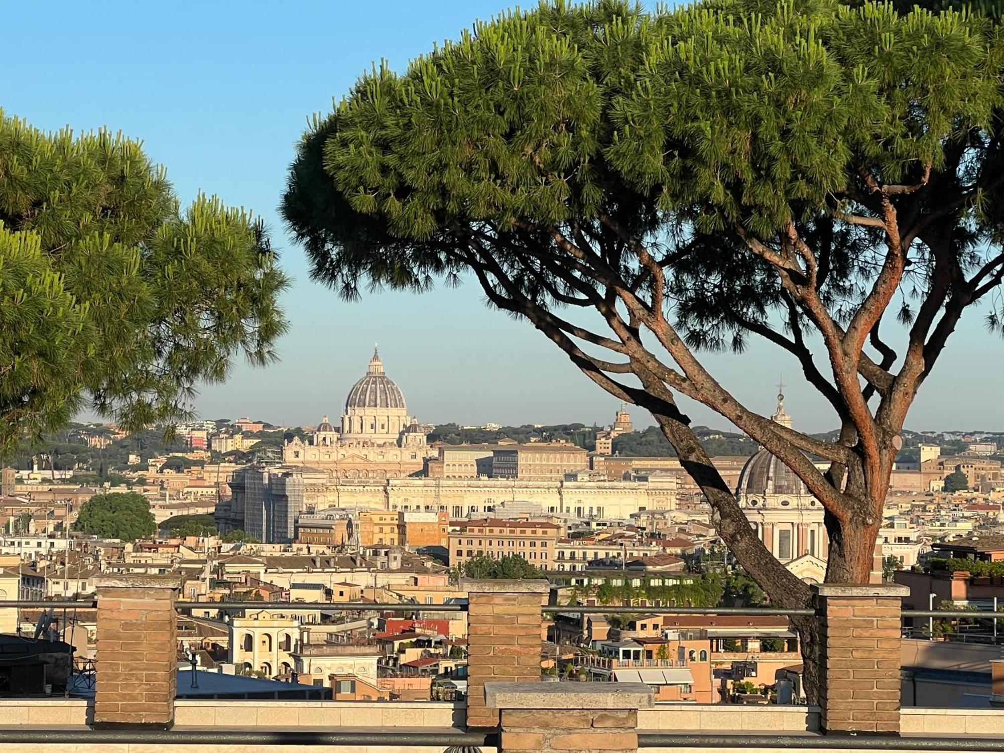 Spanish Steps Rome View Eksteriør billede