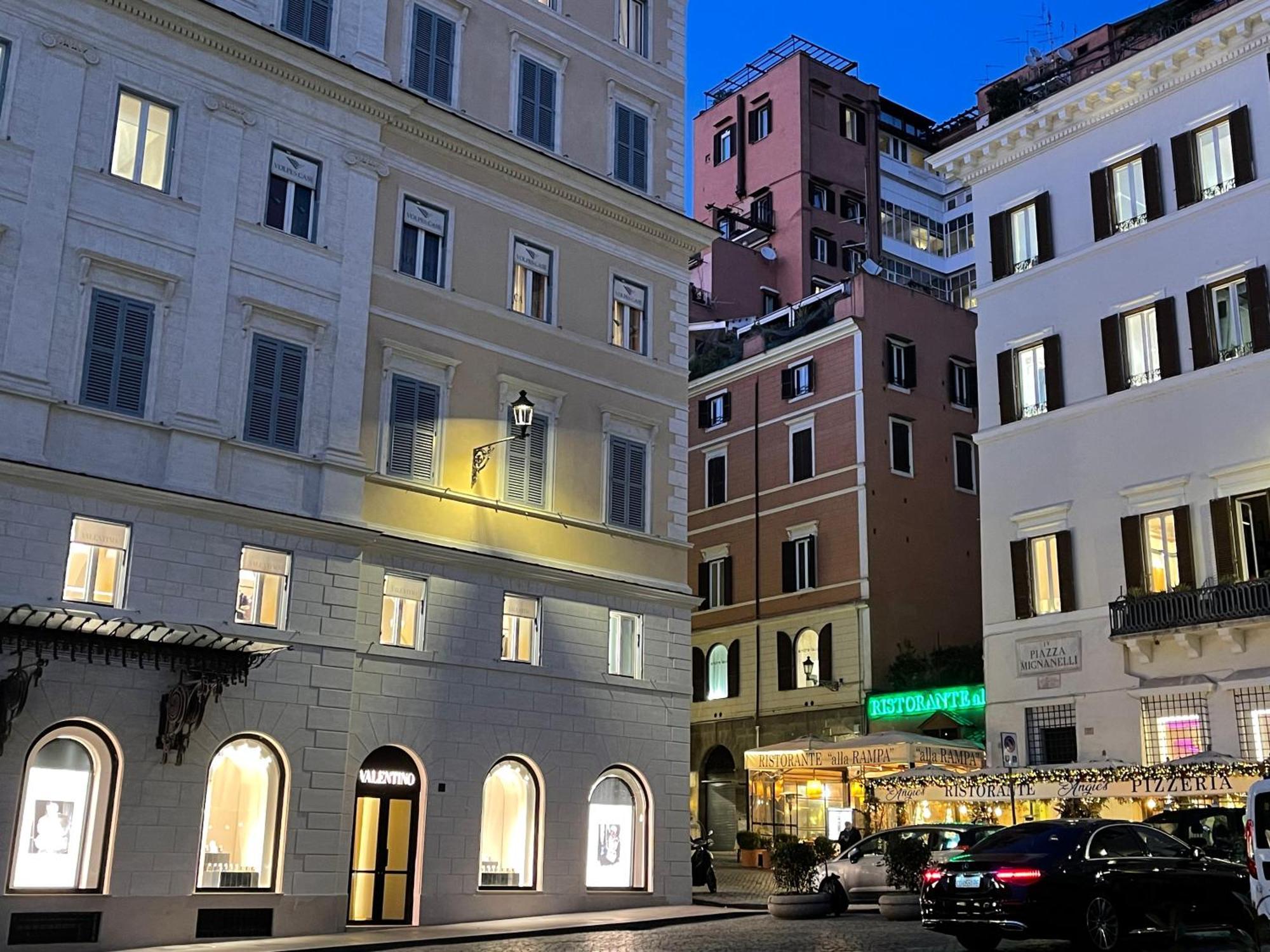 Spanish Steps Rome View Eksteriør billede