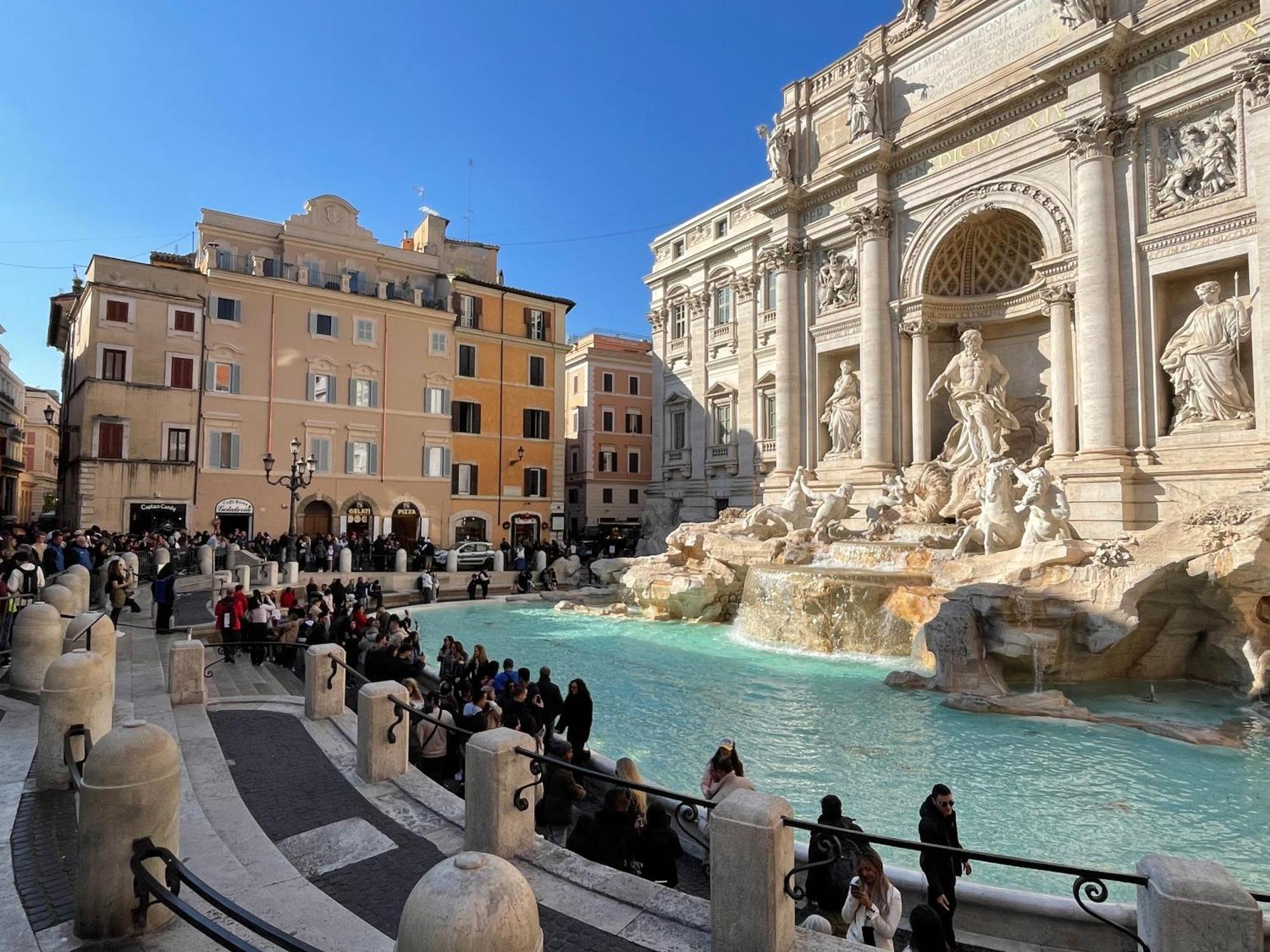 Spanish Steps Rome View Eksteriør billede